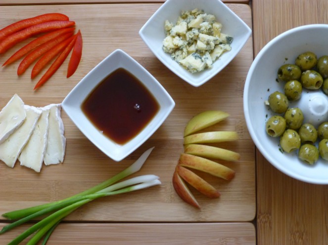 ion Pine Cine Bud Syrup with antipasta