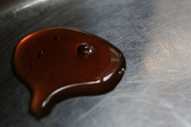 A drop of Ion Pine Cone Bud Syrup