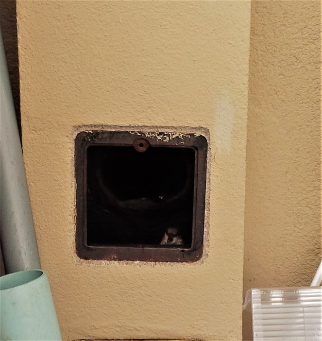 Judi Castille Trapped in the chimney