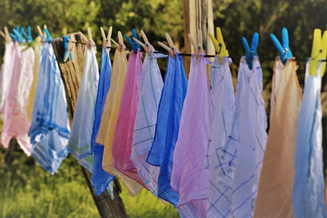 Judi Castille Washing hankies