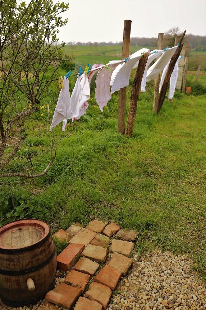 Judi Castille Washing in the breeze