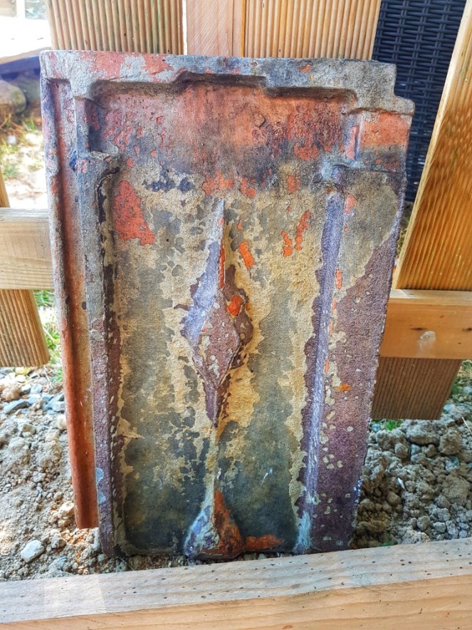 Judi Castille Pretty tile in garden